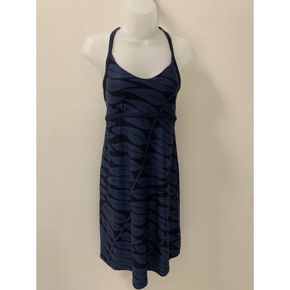 Patagonia Sundown Sally Dress Ink Black Women's Size Small